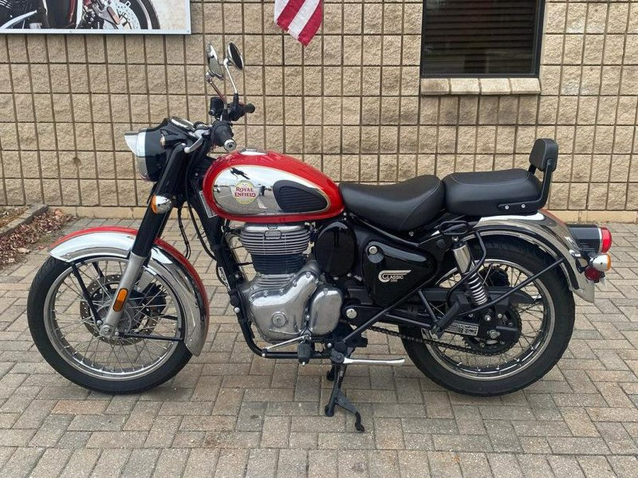 2022 Royal Enfield Classic 350 Chrome Red
