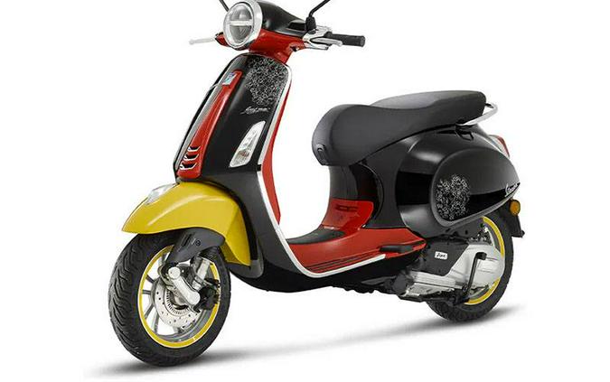 2023 Vespa Primavera 50 Disney Mickey Mouse Edition By Vespa