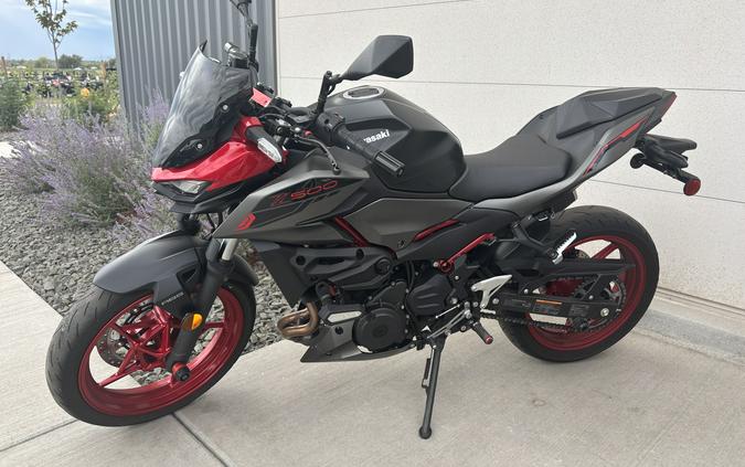 2024 Kawasaki Z500 SE ABS