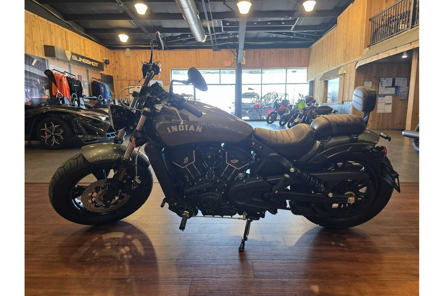 2021 Indian Motorcycle SCOUT BOBBER SIXTY, TITANIUM METALLIC, 49ST Bobber Sixty