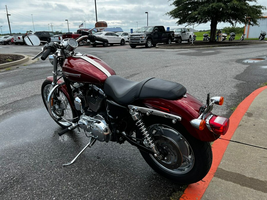 2009 Harley-Davidson 1200 Custom Red Hot Sunglo