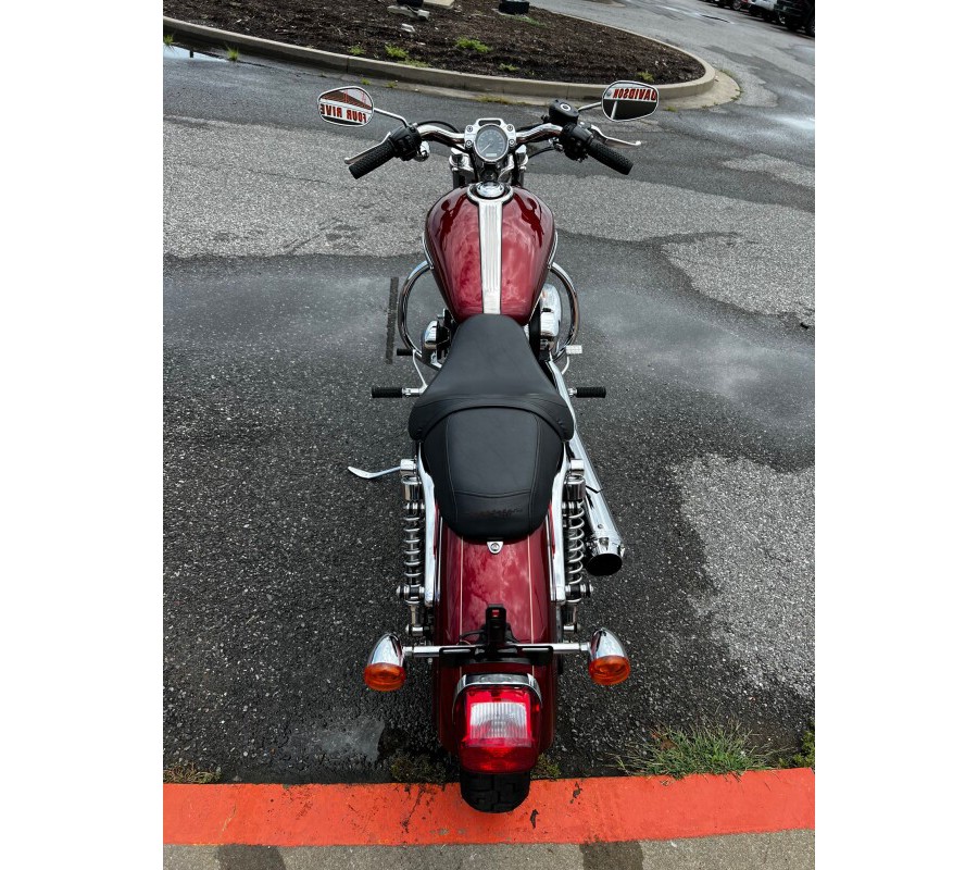 2009 Harley-Davidson 1200 Custom Red Hot Sunglo