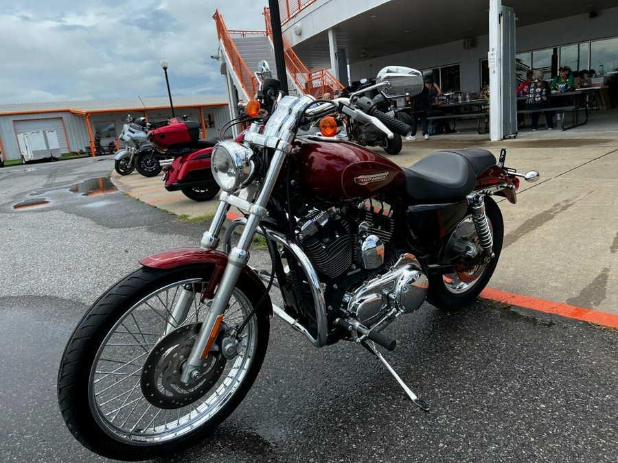 2009 Harley-Davidson 1200 Custom Red Hot Sunglo