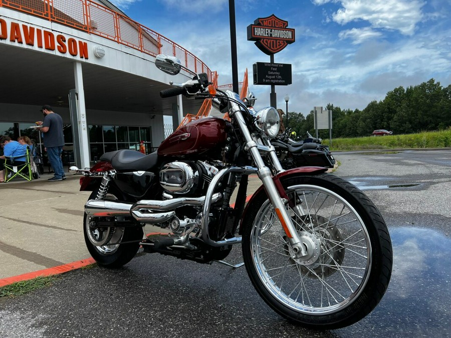 2009 Harley-Davidson 1200 Custom Red Hot Sunglo