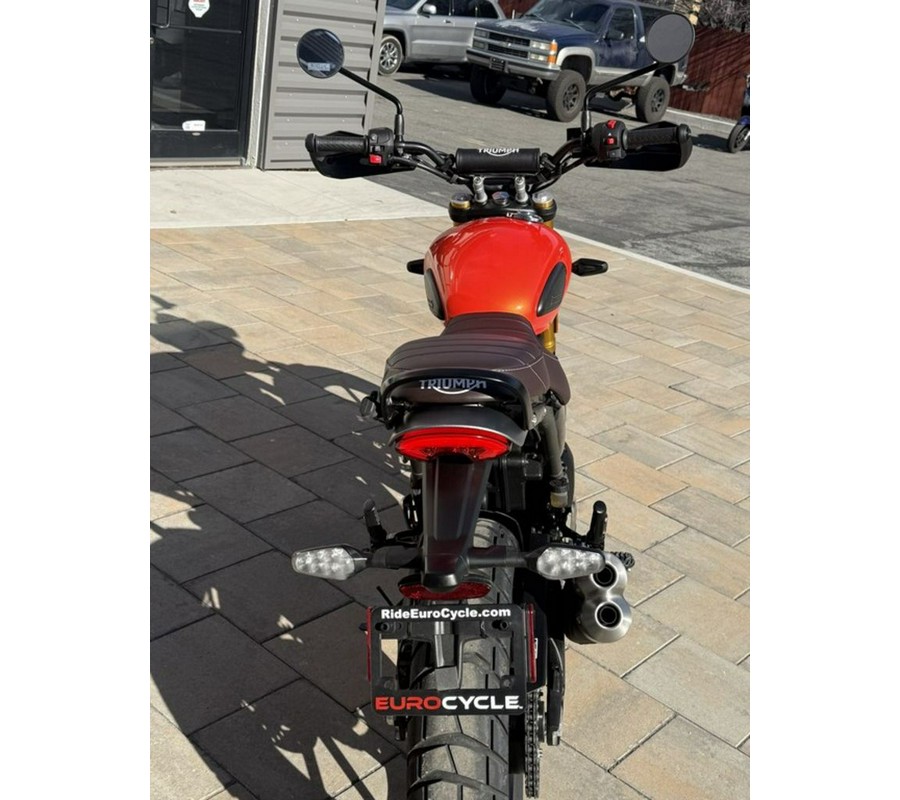 2026 Triumph Scrambler 400 X Baja Orange/Aluminium