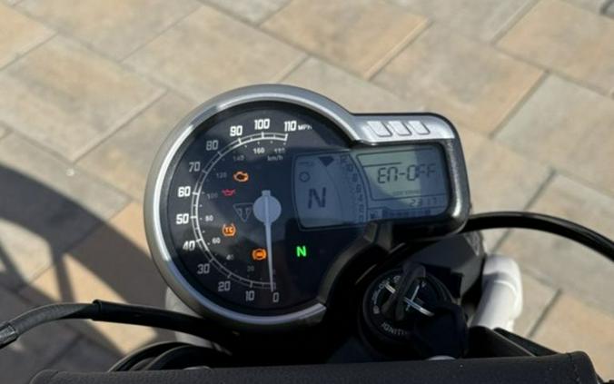 2026 Triumph Scrambler 400 X Baja Orange/Aluminium