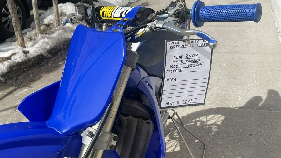 2004 Yamaha YZ 250F