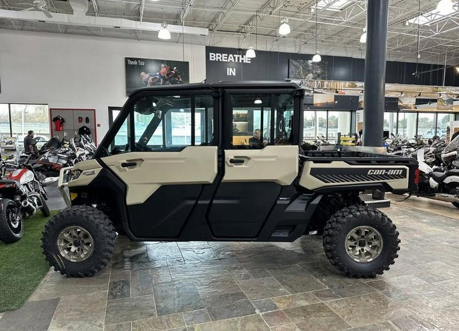 2024 Can-Am® Defender MAX Limited HD10 Desert Tan & Timeless Black