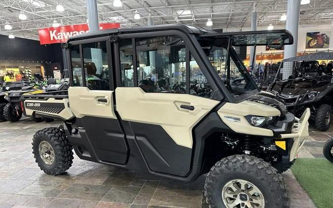 2024 Can-Am® Defender MAX Limited HD10 Desert Tan & Timeless Black