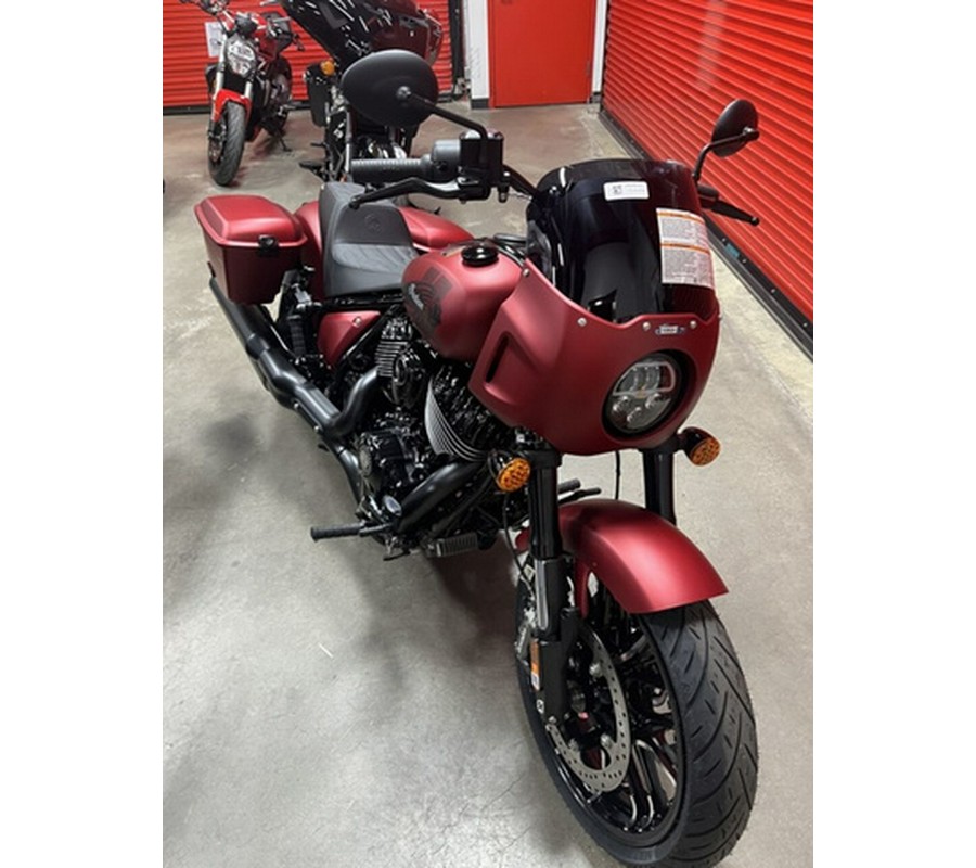 2025 Indian Sport Chief RT Sunset Red Smoke