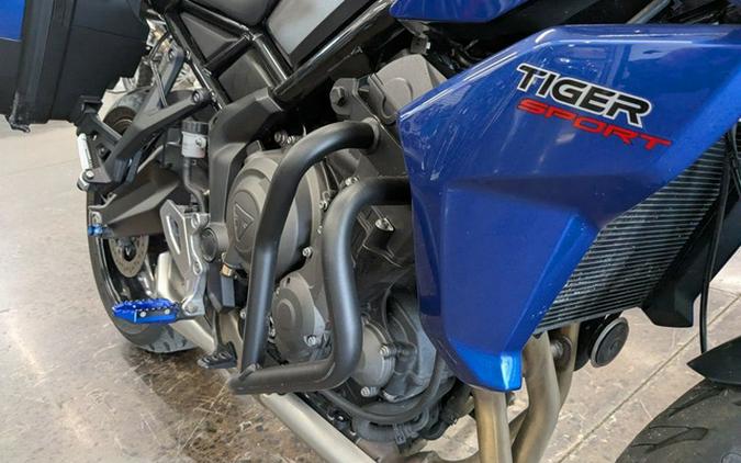 2023 Triumph Tiger Sport 660 Lucerne Blue / Sapphire Black