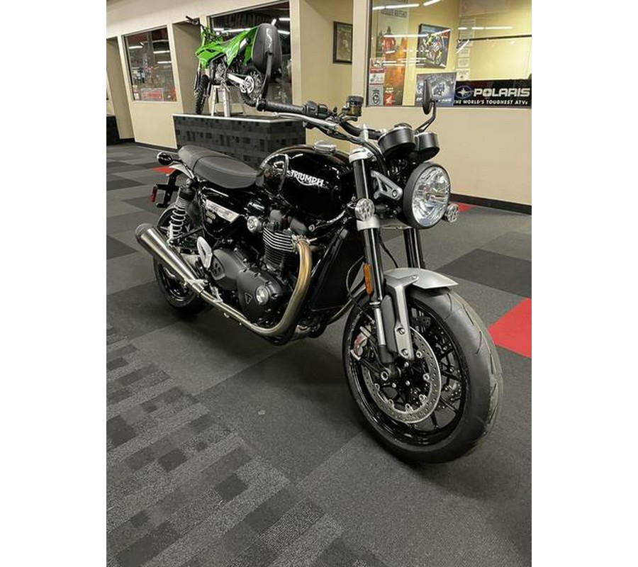 2023 Triumph Speed Twin 1200 Jet Black