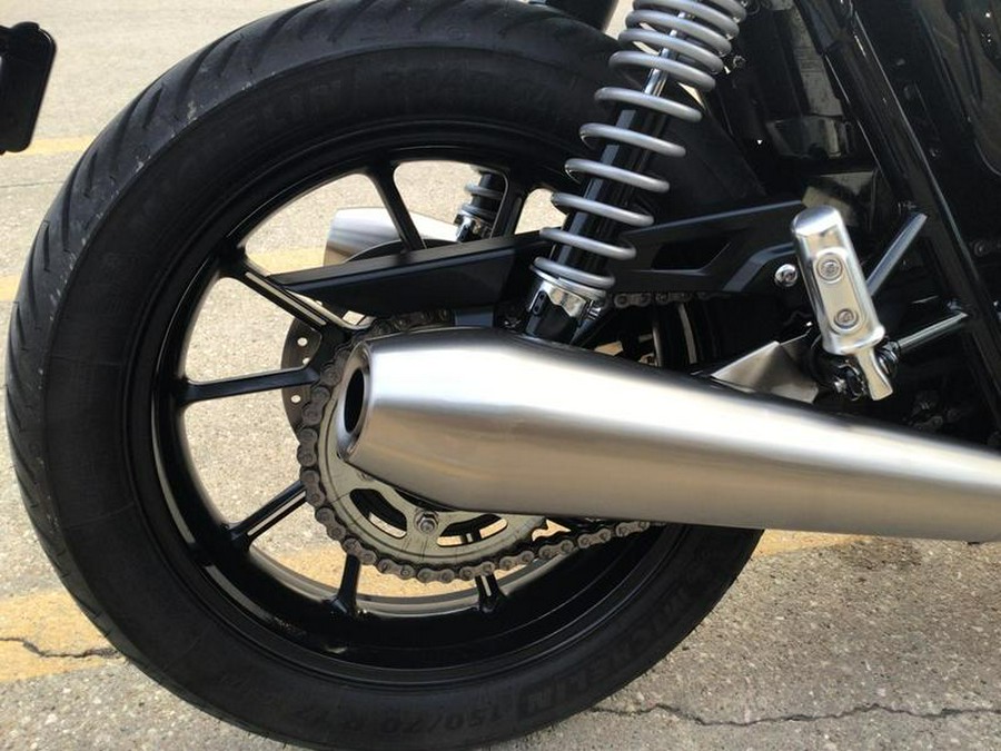 2023 Triumph Speed Twin 900 Chrome Edition Red Hopper