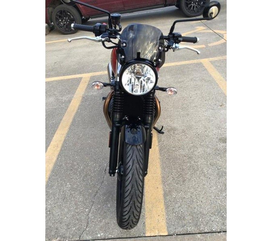 2023 Triumph Speed Twin 900 Chrome Edition Red Hopper