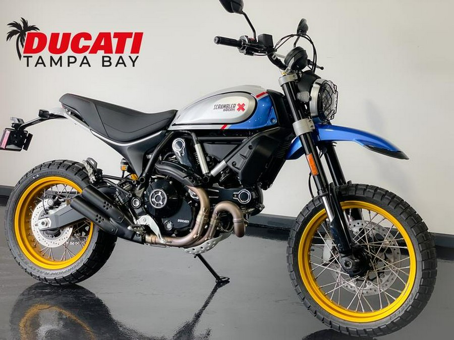 2023 Ducati Scrambler Desert Sled Sparking Blue