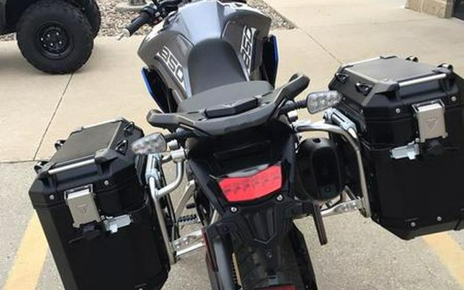 2023 Triumph Tiger 850 Sport Graphite Caspian Blue