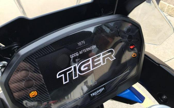 2023 Triumph Tiger 850 Sport Graphite Caspian Blue