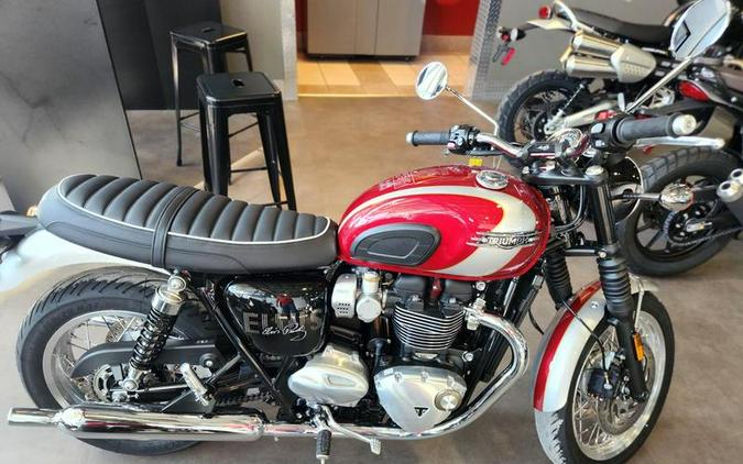 2025 Triumph Bonneville T120 Elvis Presley Limited Edition Carnival Red