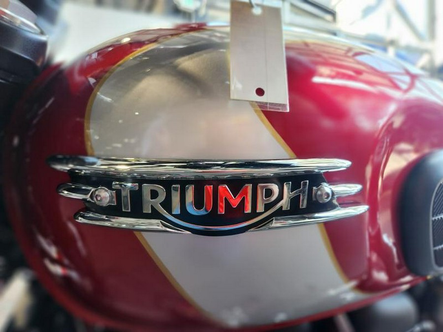 2025 Triumph Bonneville T120 Elvis Presley Limited Edition Carnival Red