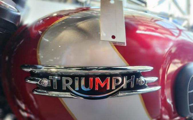 2025 Triumph Bonneville T120 Elvis Presley Limited Edition Carnival Red