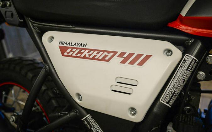 2023 Royal Enfield Scram 411 White Flame