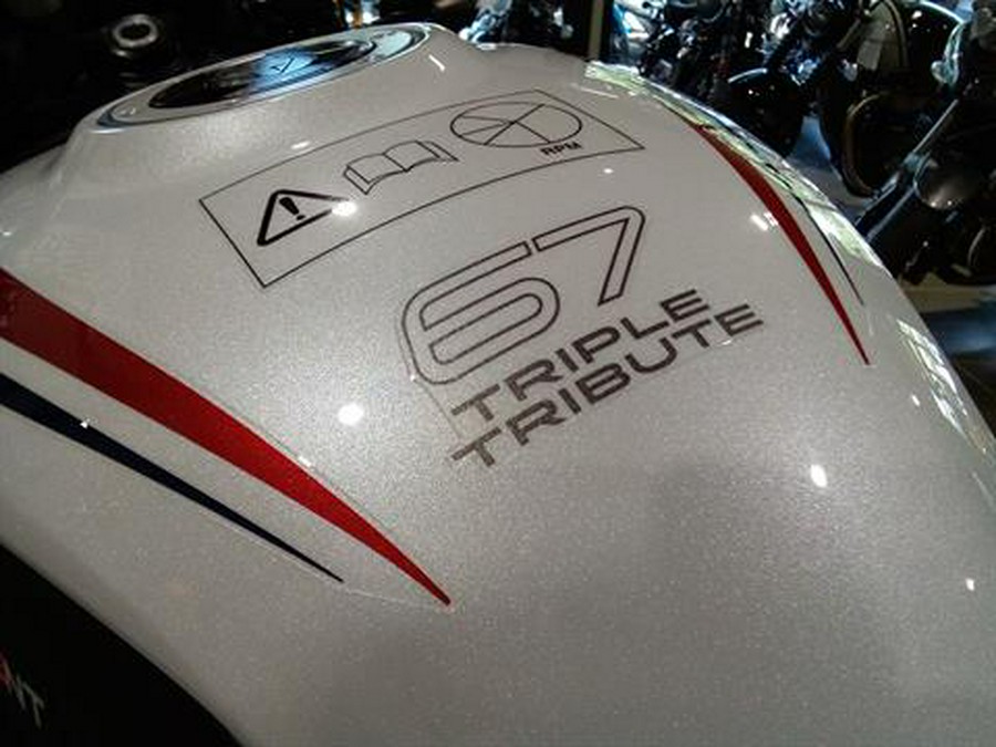 2025 Triumph Trident 660 Triple Tribute Edition