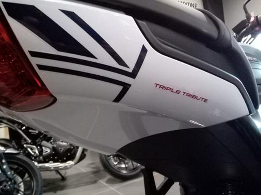 2025 Triumph Trident 660 Triple Tribute Edition