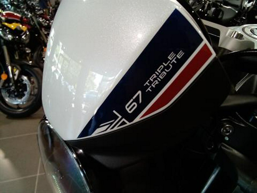 2025 Triumph Trident 660 Triple Tribute Edition