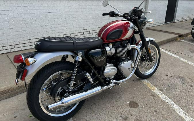 2025 Triumph Bonneville T120 Elvis Presley Limited Edition Carnival Red