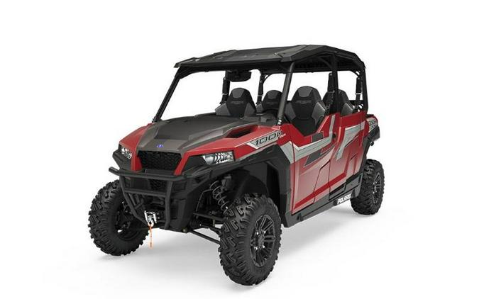 2018 Polaris® General™ 4 1000 EPS Ride Command™ Edition Matte Sunset Red