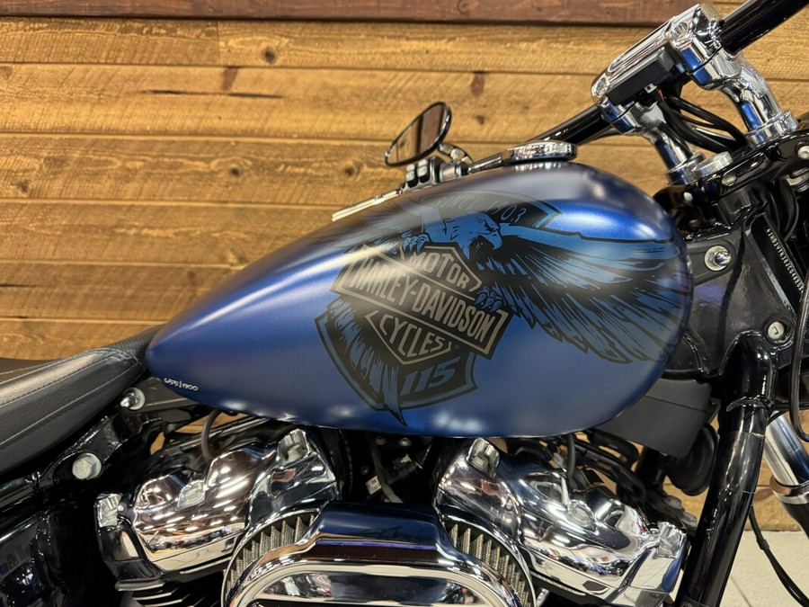 2018 Harley-Davidson® Breakout® 114 Legend Blue Denim FXBRS