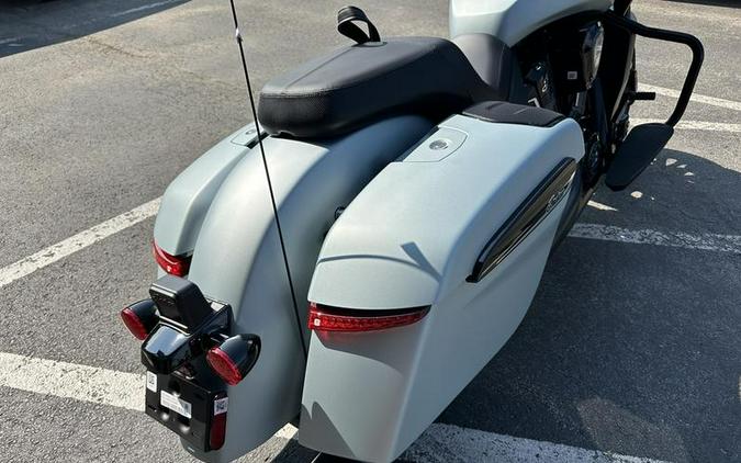 2025 Indian Motorcycle® Challenger® Dark Horse® 112 w/PowerBand Audio Frost Silver Smoke