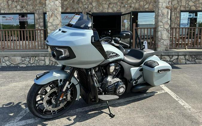 2025 Indian Motorcycle® Challenger® Dark Horse® 112 w/PowerBand Audio Frost Silver Smoke