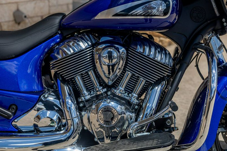 New 2024 INDIAN MOTORCYCLE CHIEFTAIN LIMITED SPIRIT BLUE METALLIC