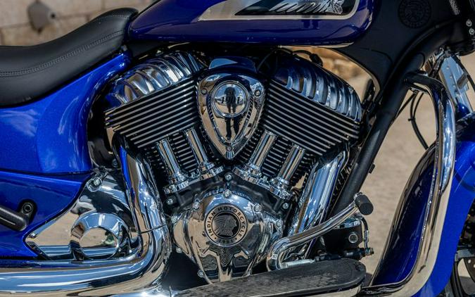 New 2024 INDIAN MOTORCYCLE CHIEFTAIN LIMITED SPIRIT BLUE METALLIC