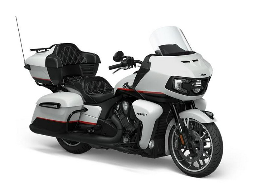 2023 Indian Motorcycle® Pursuit Dark Horse with Premium Package Icon Pearl White / Black Metallic