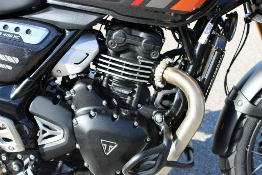 2026 Triumph Scrambler 400 XC Storm Grey