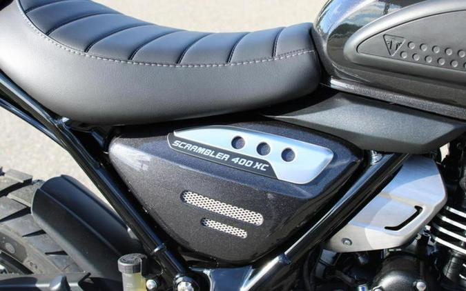 2026 Triumph Scrambler 400 XC Storm Grey