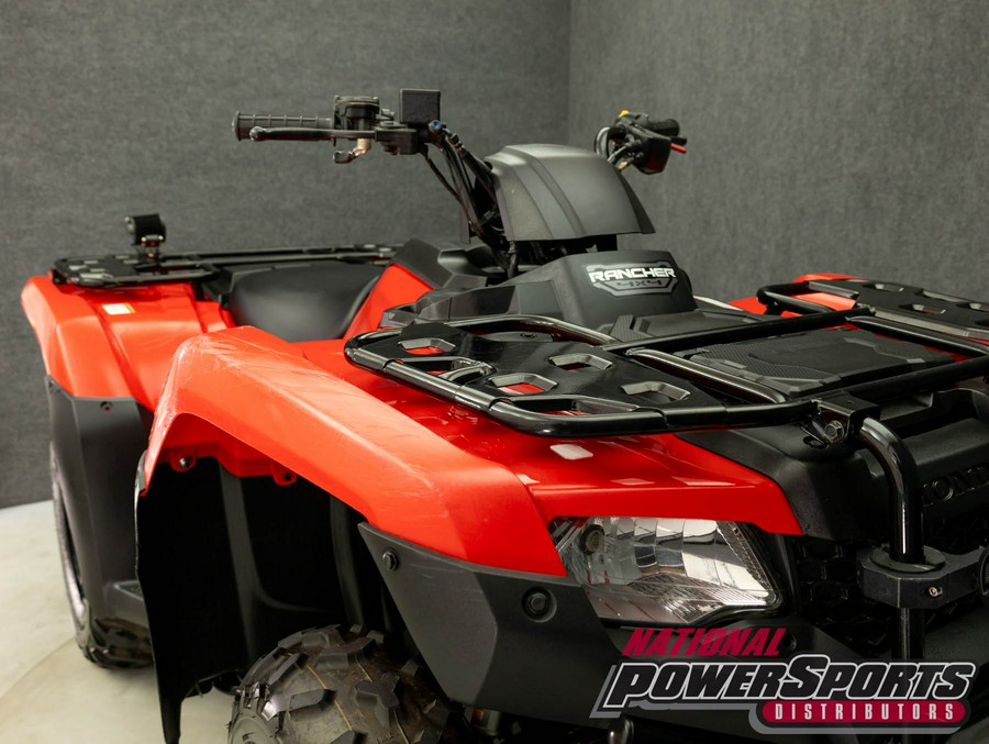 2022 HONDA TRX420 FOURTRAX RANCHER 4X4