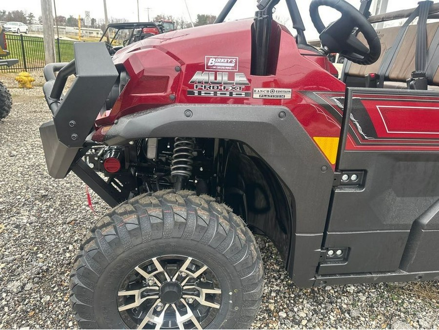 2026 Kawasaki METALLIC DEEP RED MULE PRO-FXT 1000 PLANT RANCH ED