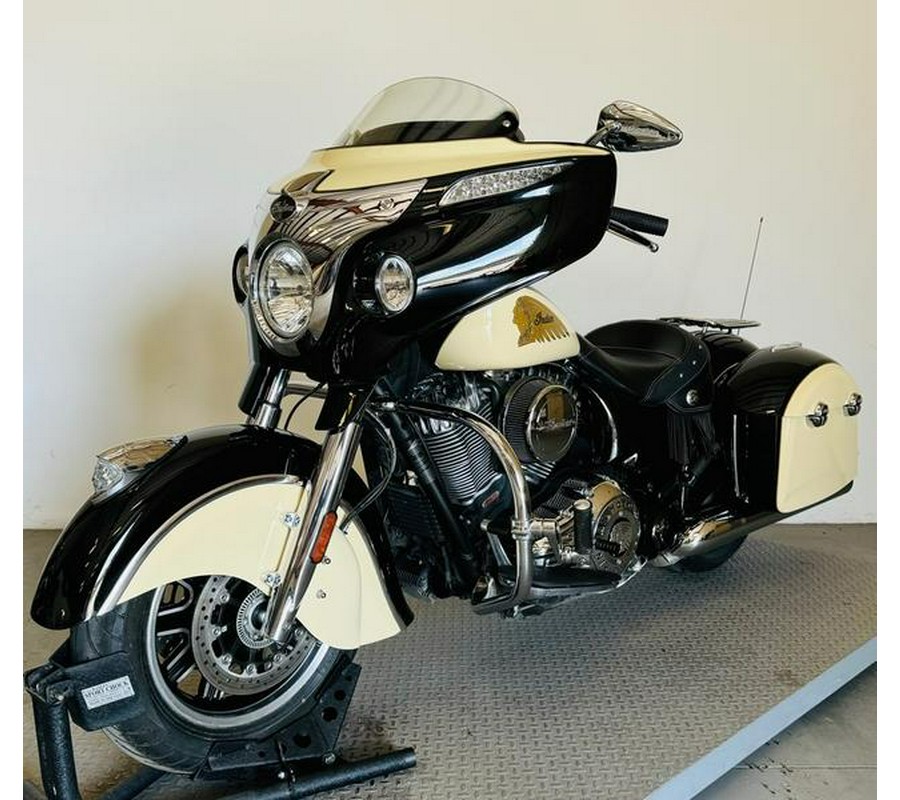 2019 Indian Motorcycle® Chieftain® Classic Thunder Black / Ivory Cream