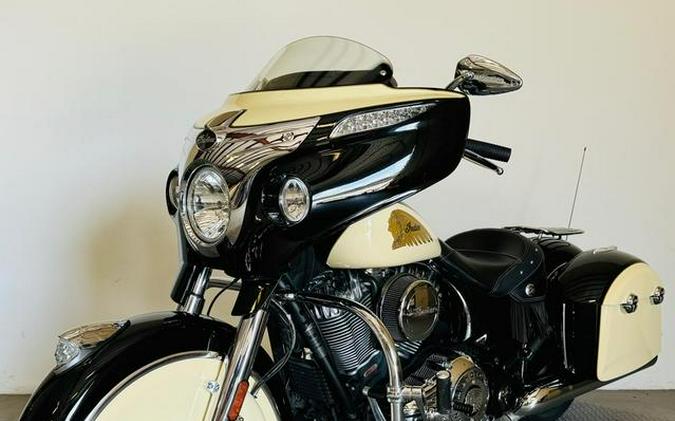 2019 Indian Motorcycle® Chieftain® Classic Thunder Black / Ivory Cream