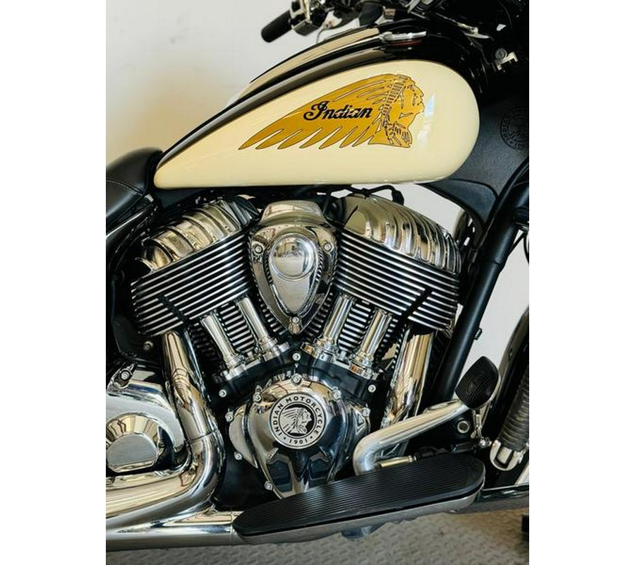 2019 Indian Motorcycle® Chieftain® Classic Thunder Black / Ivory Cream