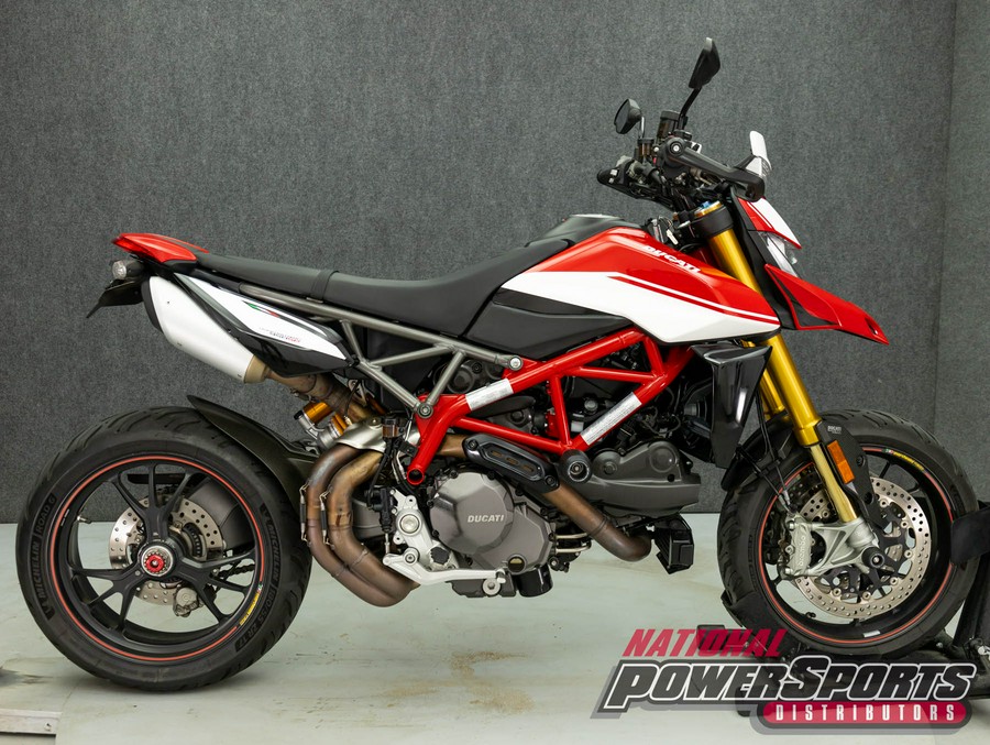 2021 DUCATI HYPERMOTARD 950 SP W/ABS