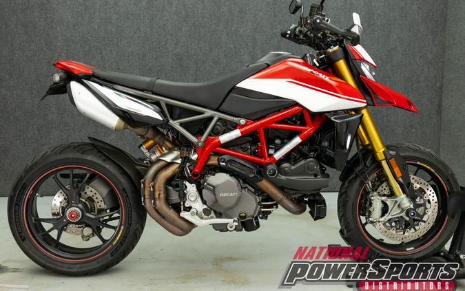 2021 DUCATI HYPERMOTARD 950 SP W/ABS