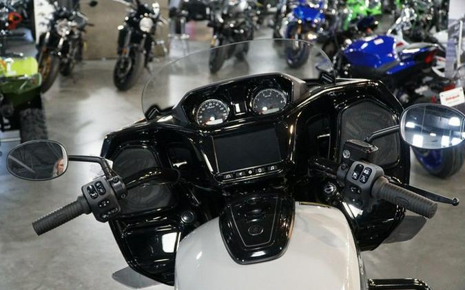 2026 Indian Challenger Dark Horse 112 w/PowerBand Audio Chalk with Black Metallic