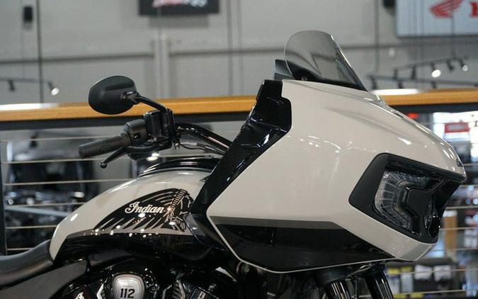 2026 Indian Challenger Dark Horse 112 w/PowerBand Audio Chalk with Black Metallic