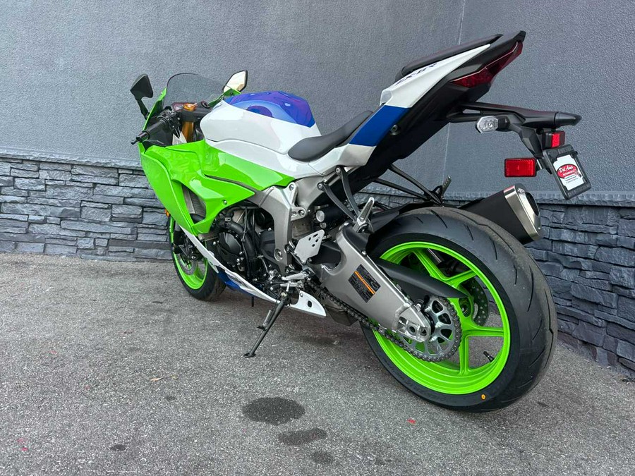 2024 KAWASAKI NINJA ZX-6R 40TH ANNIVERSARY EDITION ABS