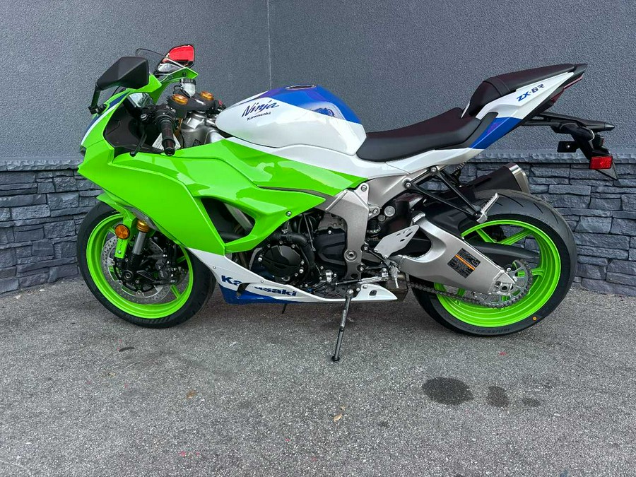 2024 KAWASAKI NINJA ZX-6R 40TH ANNIVERSARY EDITION ABS