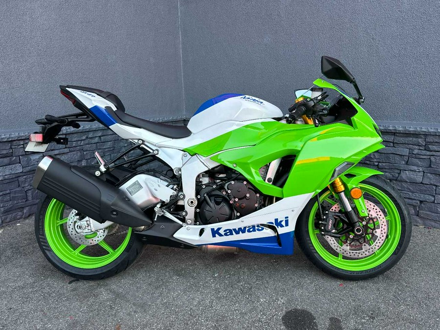 2024 KAWASAKI NINJA ZX-6R 40TH ANNIVERSARY EDITION ABS